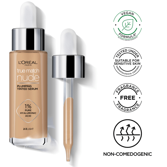 L'Oréal Paris True Match Nude Plumping Tinted Serum 7-8 Tan Deep 30 ml