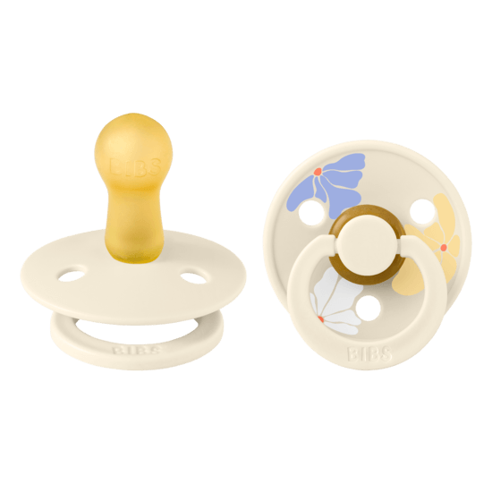 BIBS Studio Colour Latex Size 2 Morning Bloom Ivory Mix 2-pack