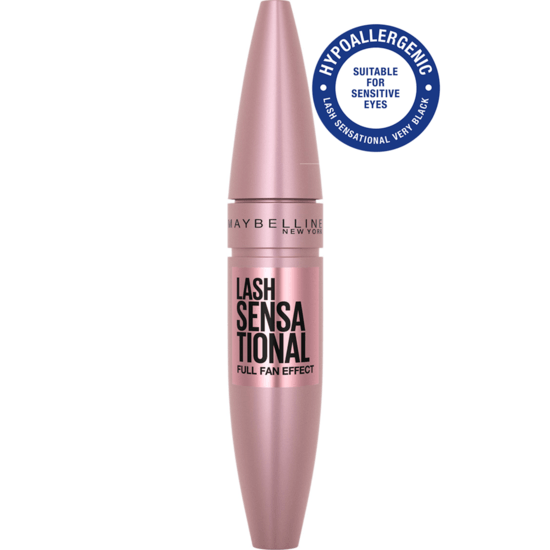 Maybelline New York Lash Sensational Mascara, Very Black, 9,5 ml