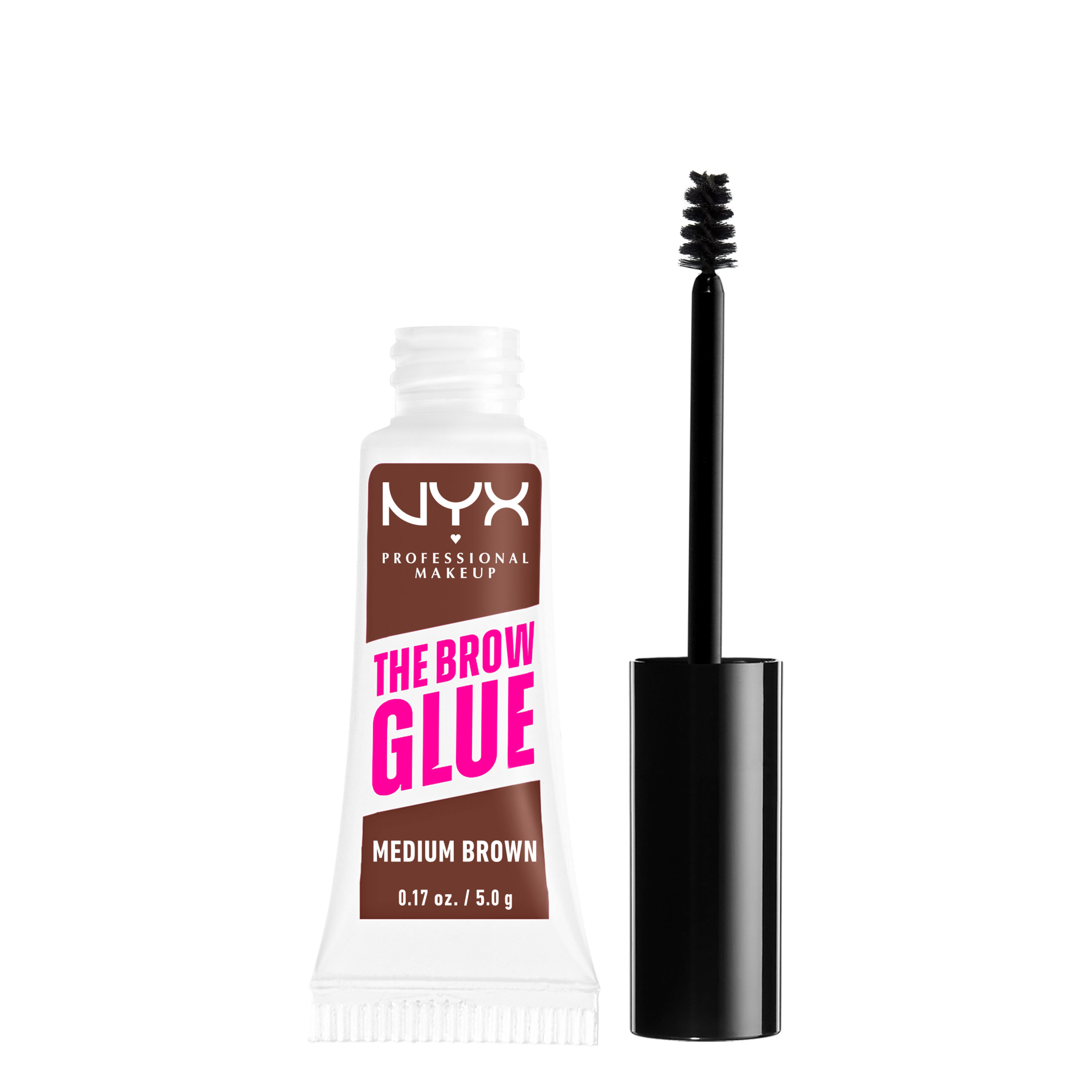 NYX Professional Makeup The Brow Glue Instant Brow Styler 03 Medium Brown 5 g