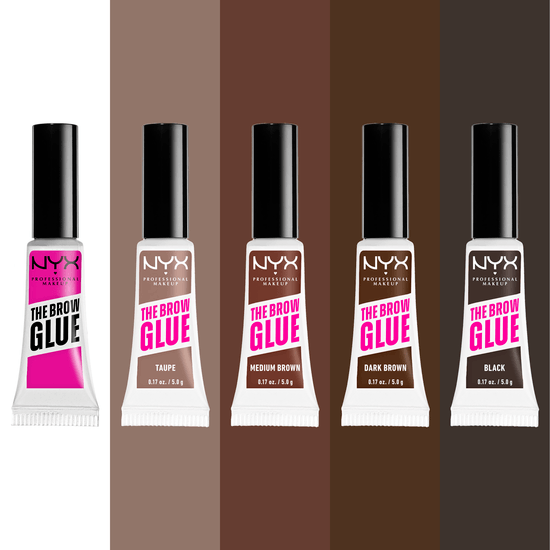 NYX Professional Makeup The Brow Glue Instant Brow Styler 03 Medium Brown 5 g