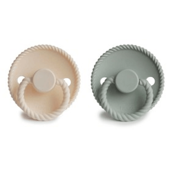 FRIGG Rope Silikon Strl 2 Cream/Sage 2-pack