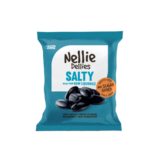 Nellie Dellies Salty Liquorice 90 g