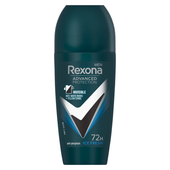 Rexona Men 72h Advanced Protection Invisible Ice roll-on 50 ml