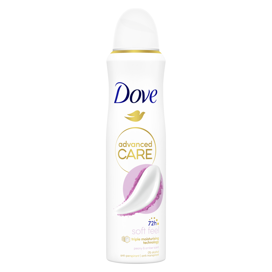 Dove 72h Advanced Care Soft Feel Spray 150 ml