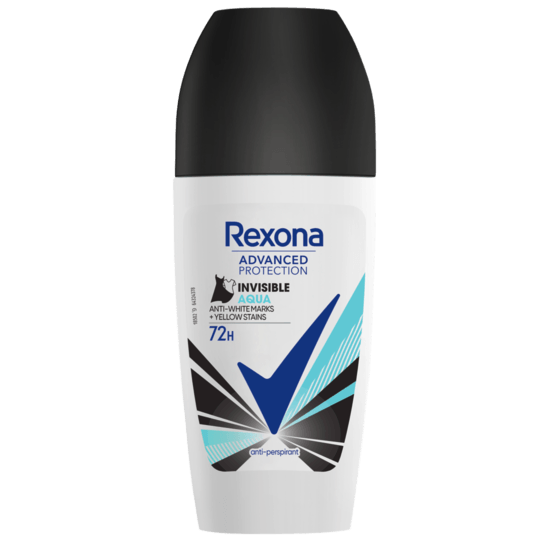 Rexona 72h Advanced Protection Invisible Aqua roll-on 50 ml