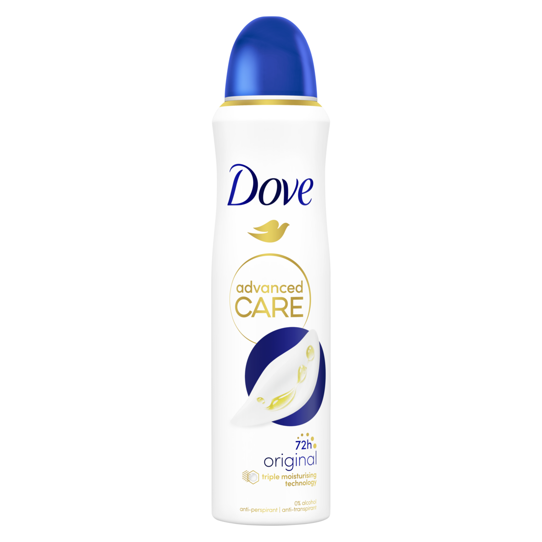 Dove 72h Advanced Care Original Spray 150 ml