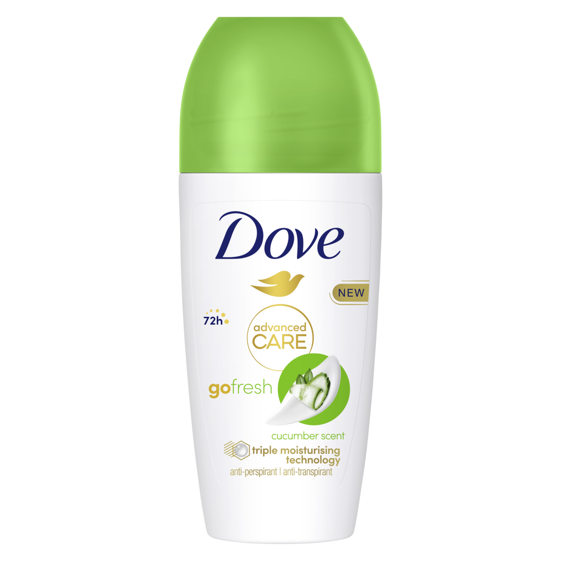 Dove 72h Advanced Care Go Fresh Cucumber Roll-On 50 ml