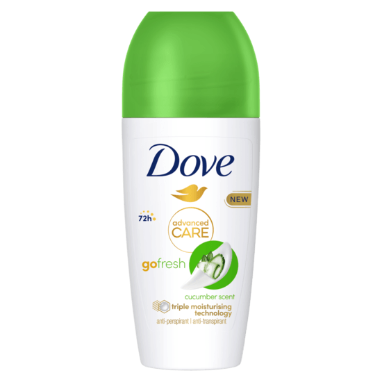 Dove 72h Advanced Care Go Fresh Cucumber Roll-On 50 ml