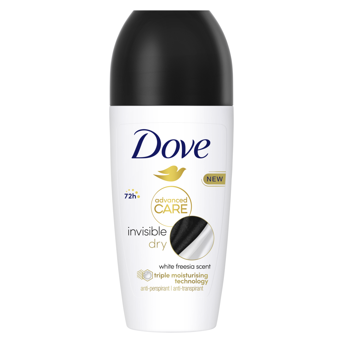 Dove 72h Advanced Care Invisible Dry Roll-On 50 ml