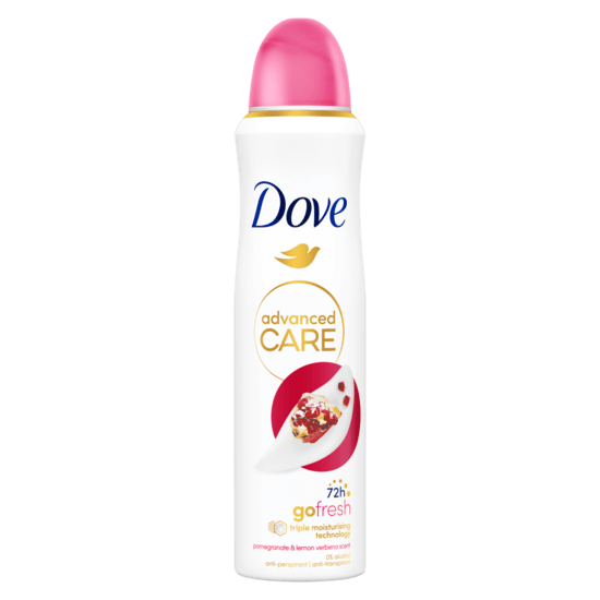 Dove 72h Advanced Care Go Fresh Pomegranate & Lemon Verbena Spray 150 ml