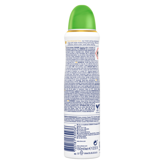 Dove 72h Advanced Care Go Fresh Cucumber & Green Tea Spray 150 ml