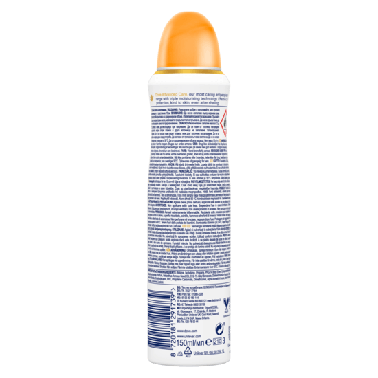 Dove 72h Advanced Care Passion Fruit & Lemongrass Spray 150 ml