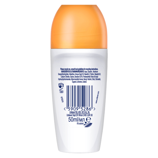 Dove 72h Advanced Care Passion fruit & Lemongrass scent Roll-on 50 ml