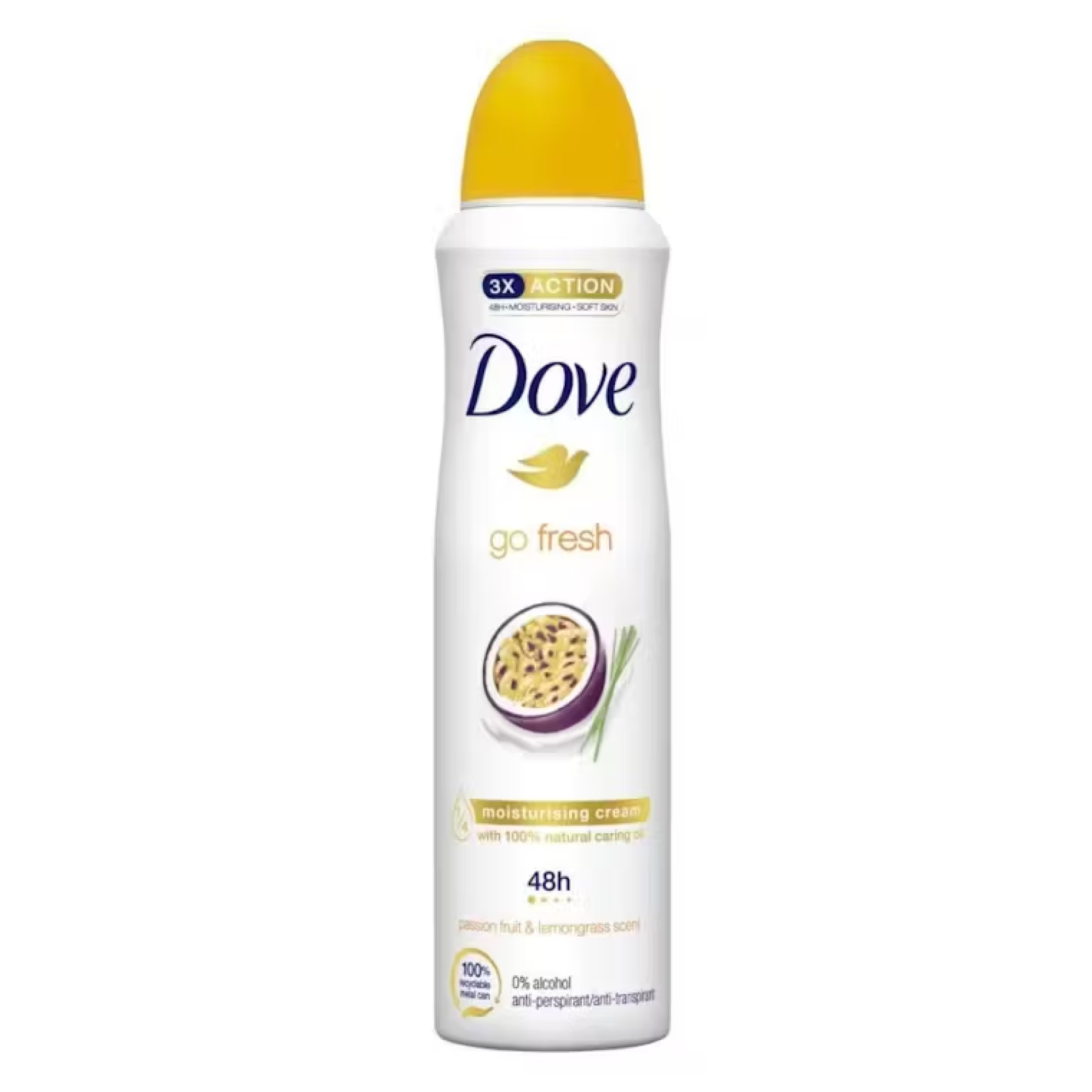 Dove 48h Go Fresh Passion Fruit antiperspirant spray 150 ml