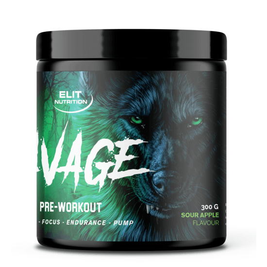 Elit Nutrition PWO Savage Sour Apple 300 g