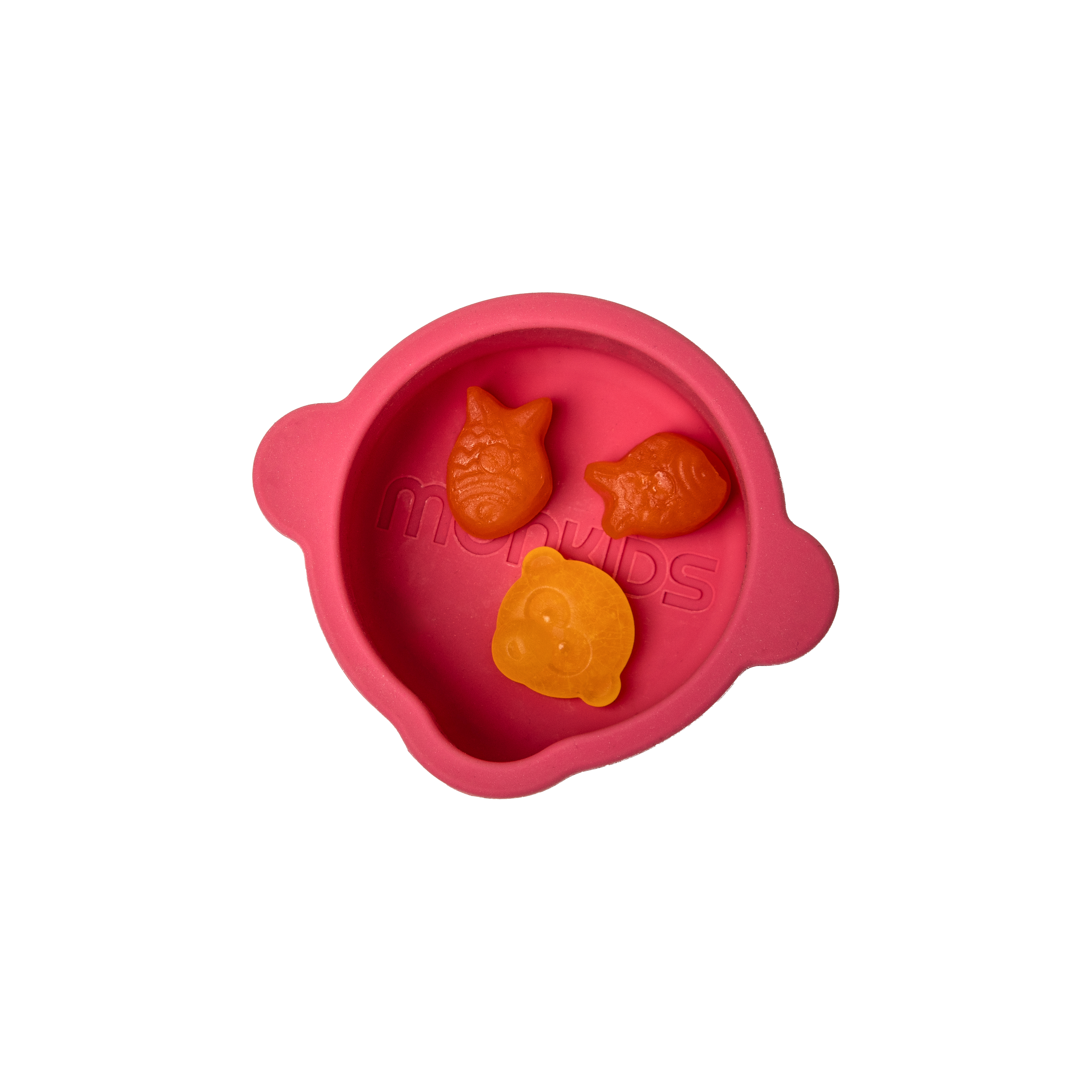 Monkids Silikonskål Mini Rosa