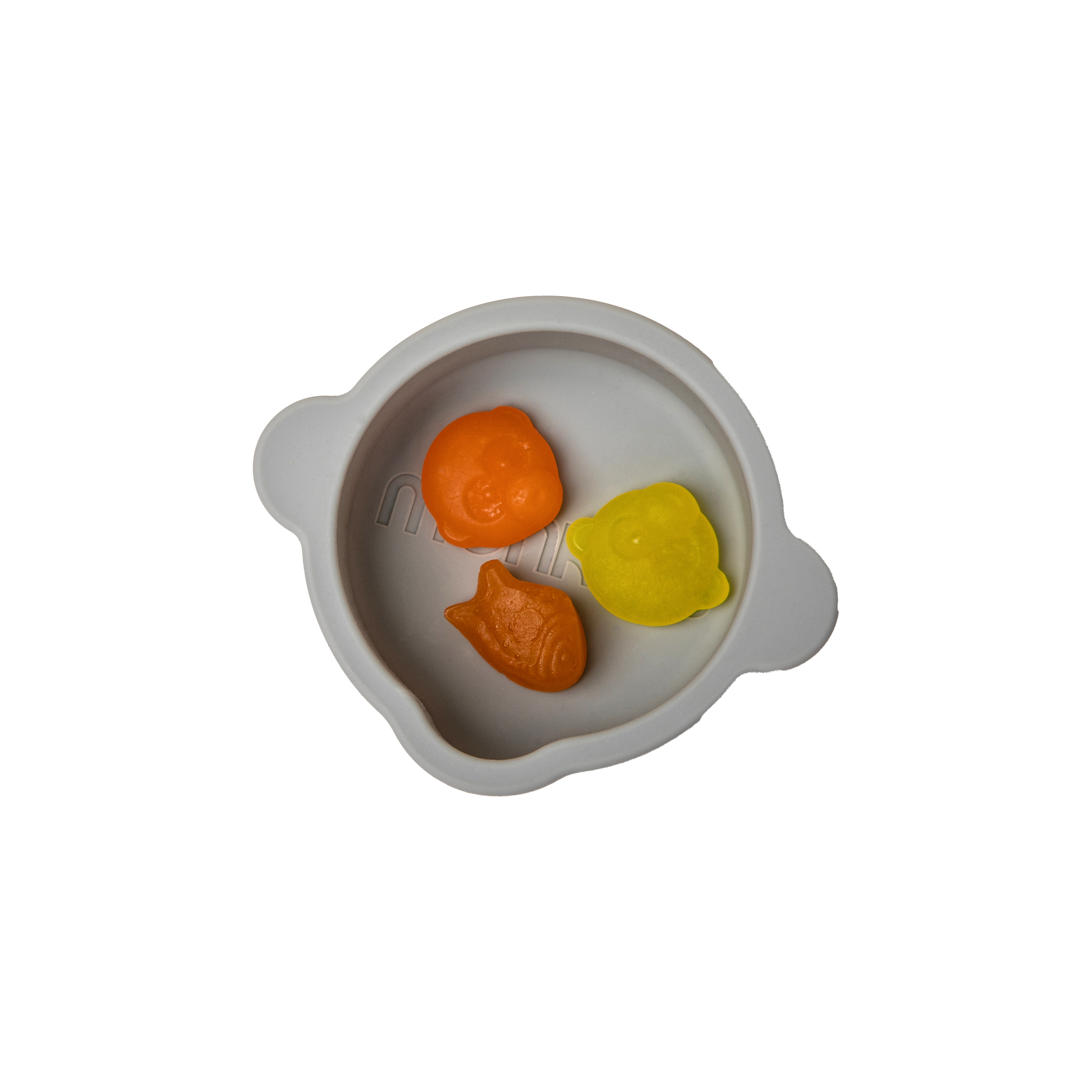 Monkids Silikonskål Mini Grå