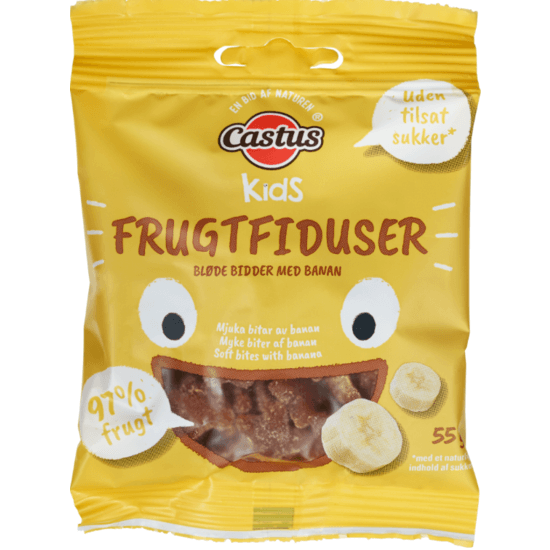 Castus Fruktfiduser Banan 55 g