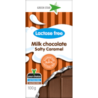 Green Star Mjölkchoklad Salt Caramel Laktosfri 100 g