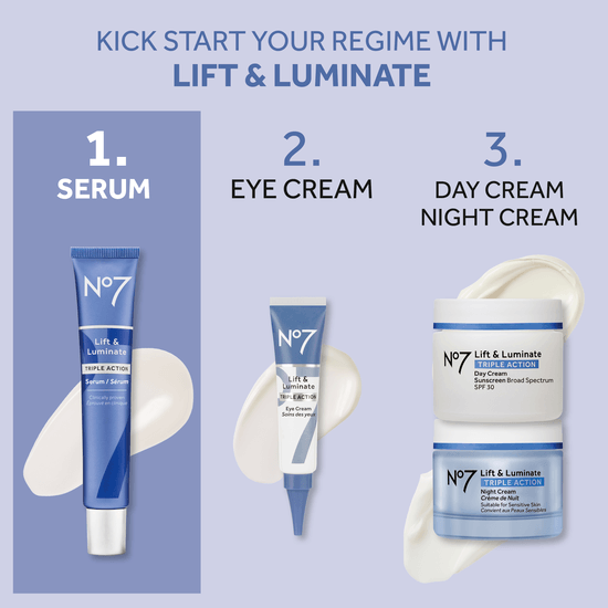 No7 Lift & Luminate Triple Action Serum 30 ml