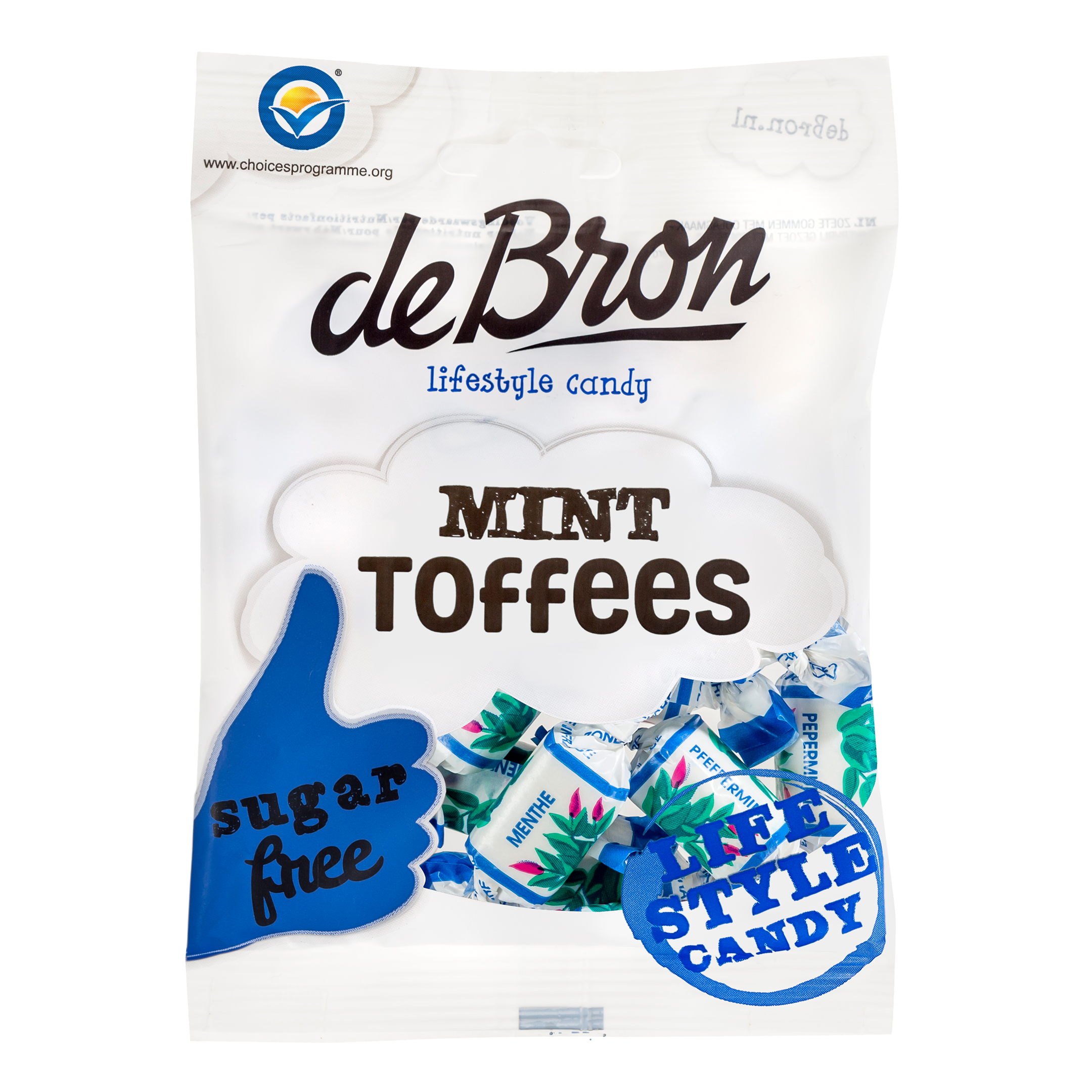 deBron Mintkola Sockerfri 90 g