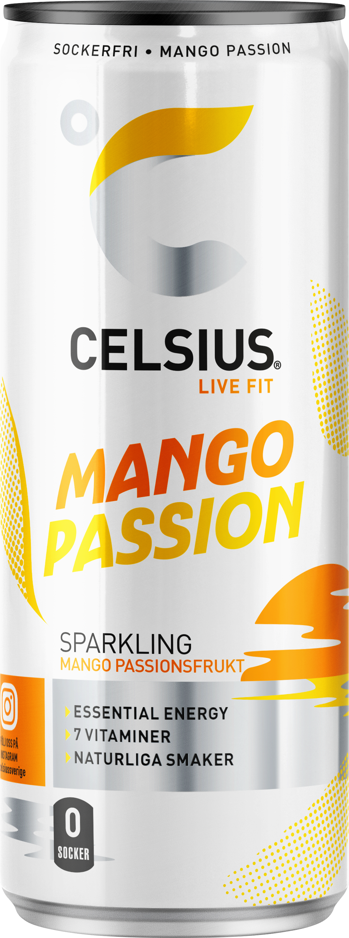 Celsius Mango Passion 355 ml