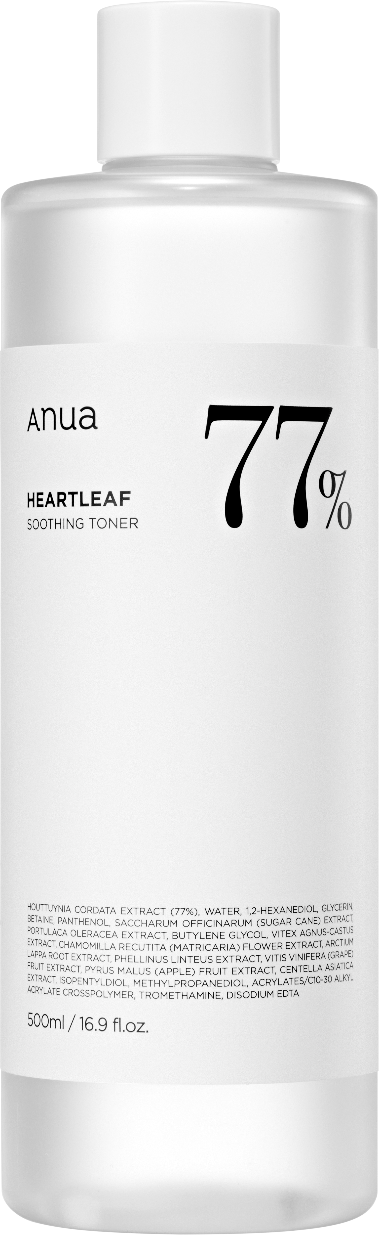 Anua Heartleaf 77% Soothing Toner 500 ml