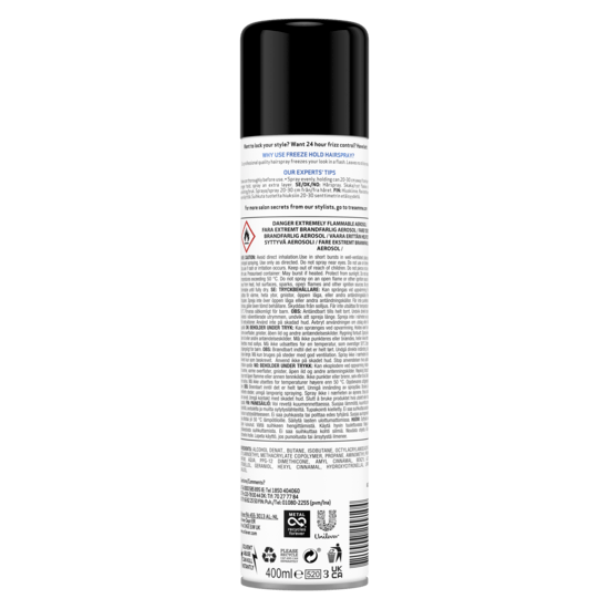 TRESemmé Freeze Hold Harispray 400 ml 