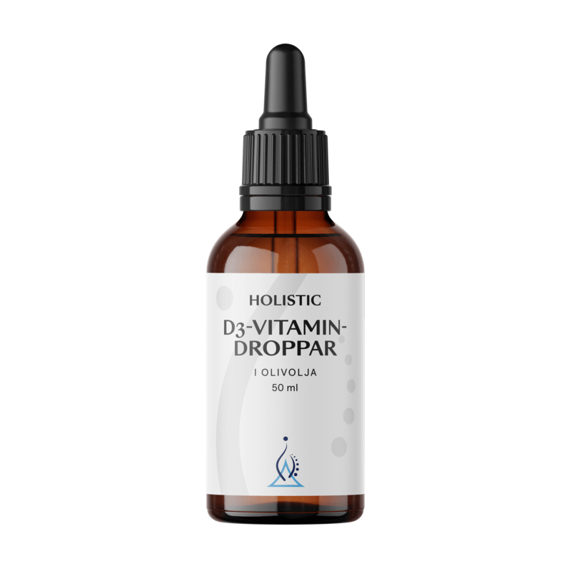Holistic D-vitamindroppar 50 ml