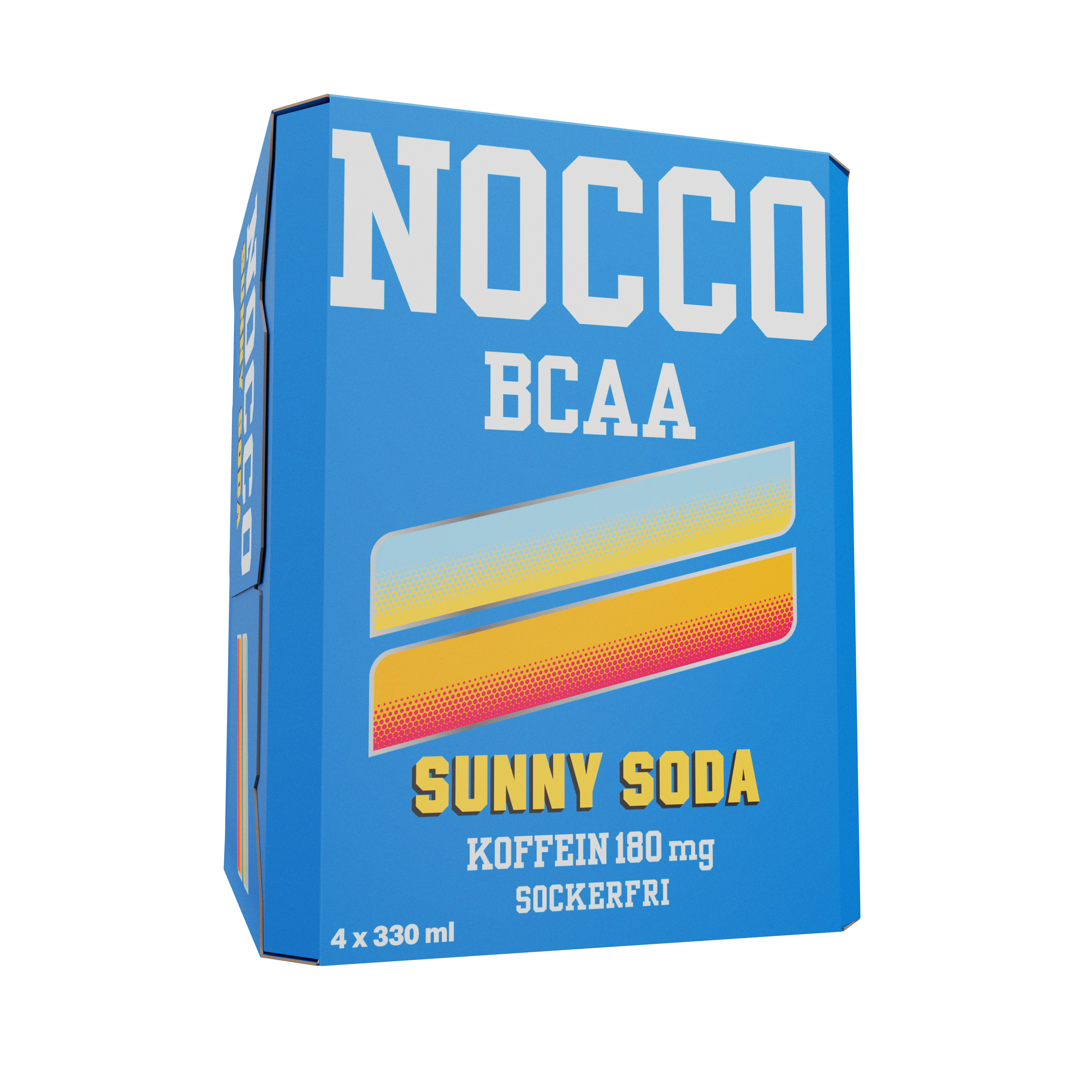 NOCCO BCAA Sunny Soda 330 ml 4-pack