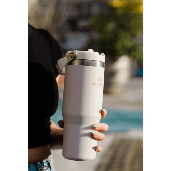 Stanley IceFlow Flip Straw Tumbler Rose Quartz