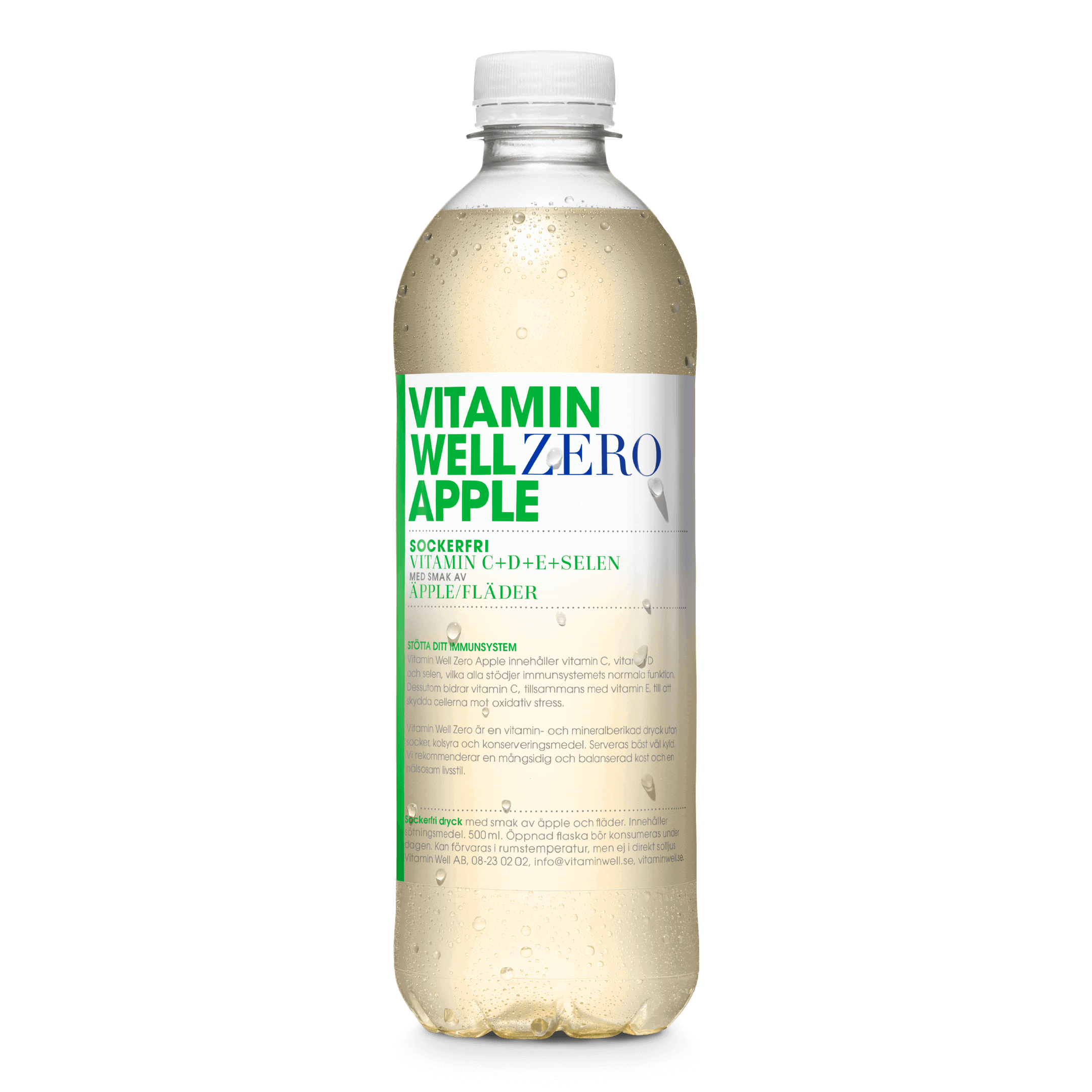 Vitamin Well Sockerfri Apple 500 ml
