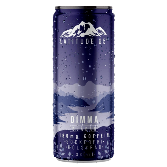 Latitude 65 Dimma Blåbär 330 ml