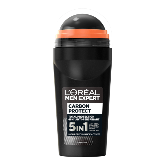 L'Oréal Paris Men Expert Carbon Protect Total Protection 48H Anti-Perspirant Deodorant Roll-On 100 ml