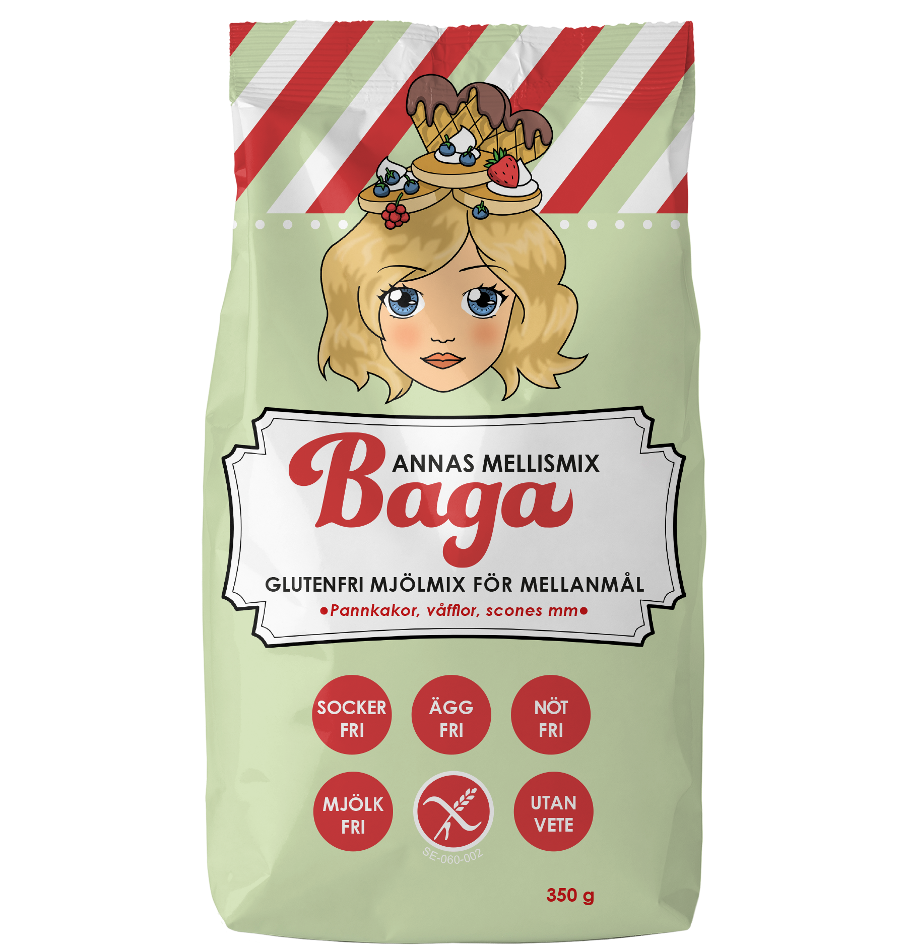 Baga Annas Glutenfria Mellismix 350 g