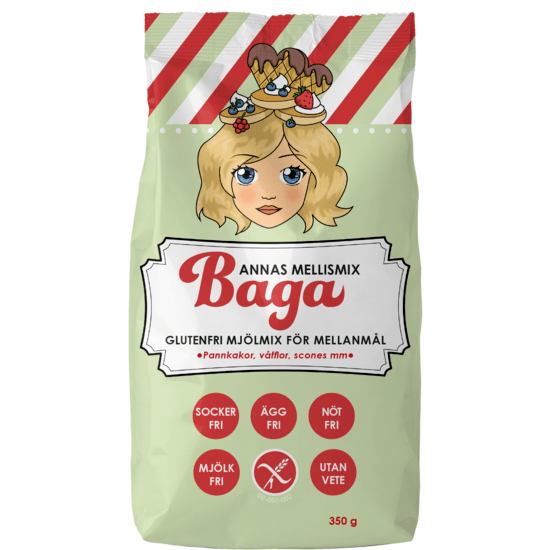 Baga Annas Glutenfria Mellismix 350 g