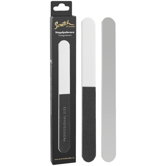 Scratch Nail Shining Buffer 3 steg