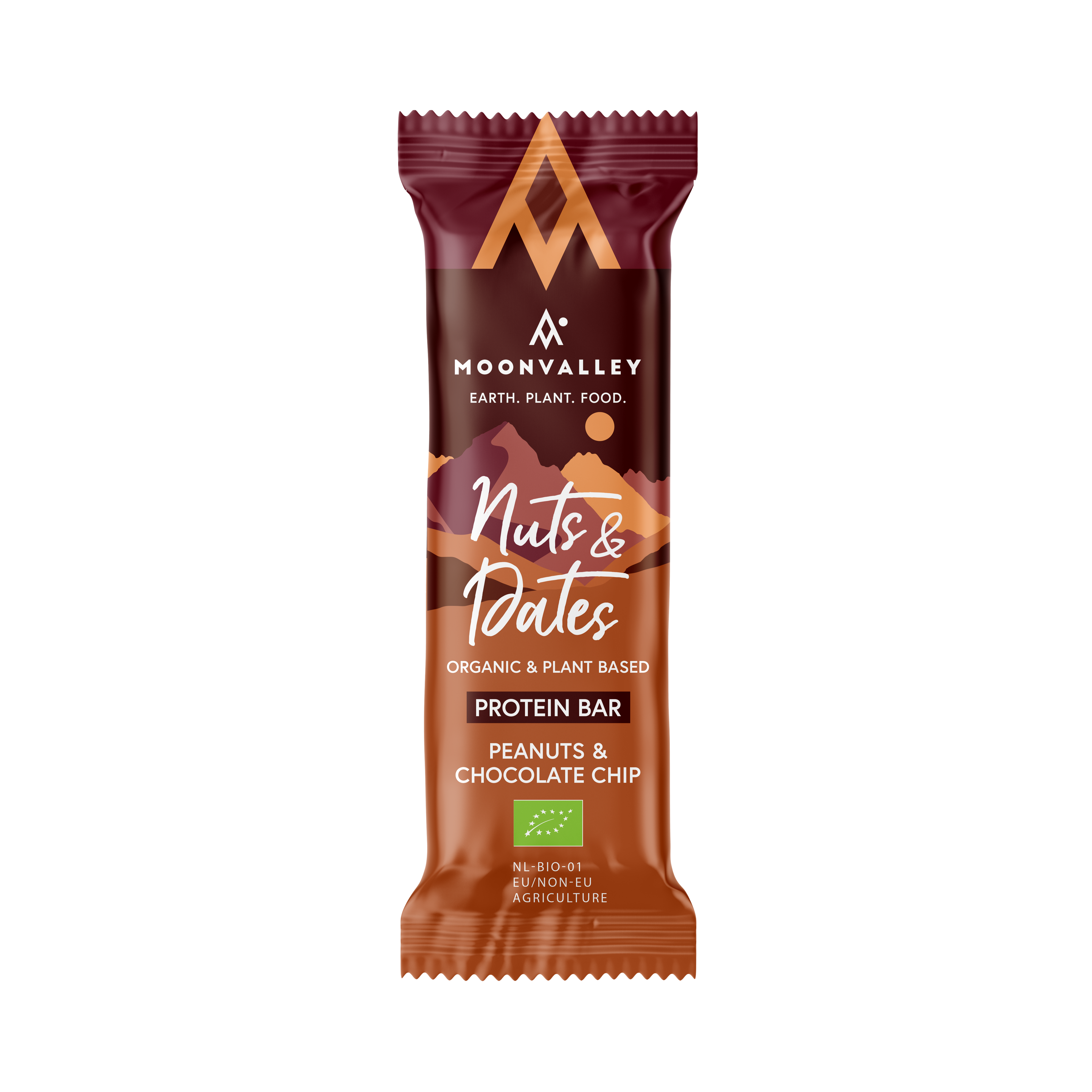 Moonvalley Nuts & Dates Peanuts & Chocolate Chip 47 g