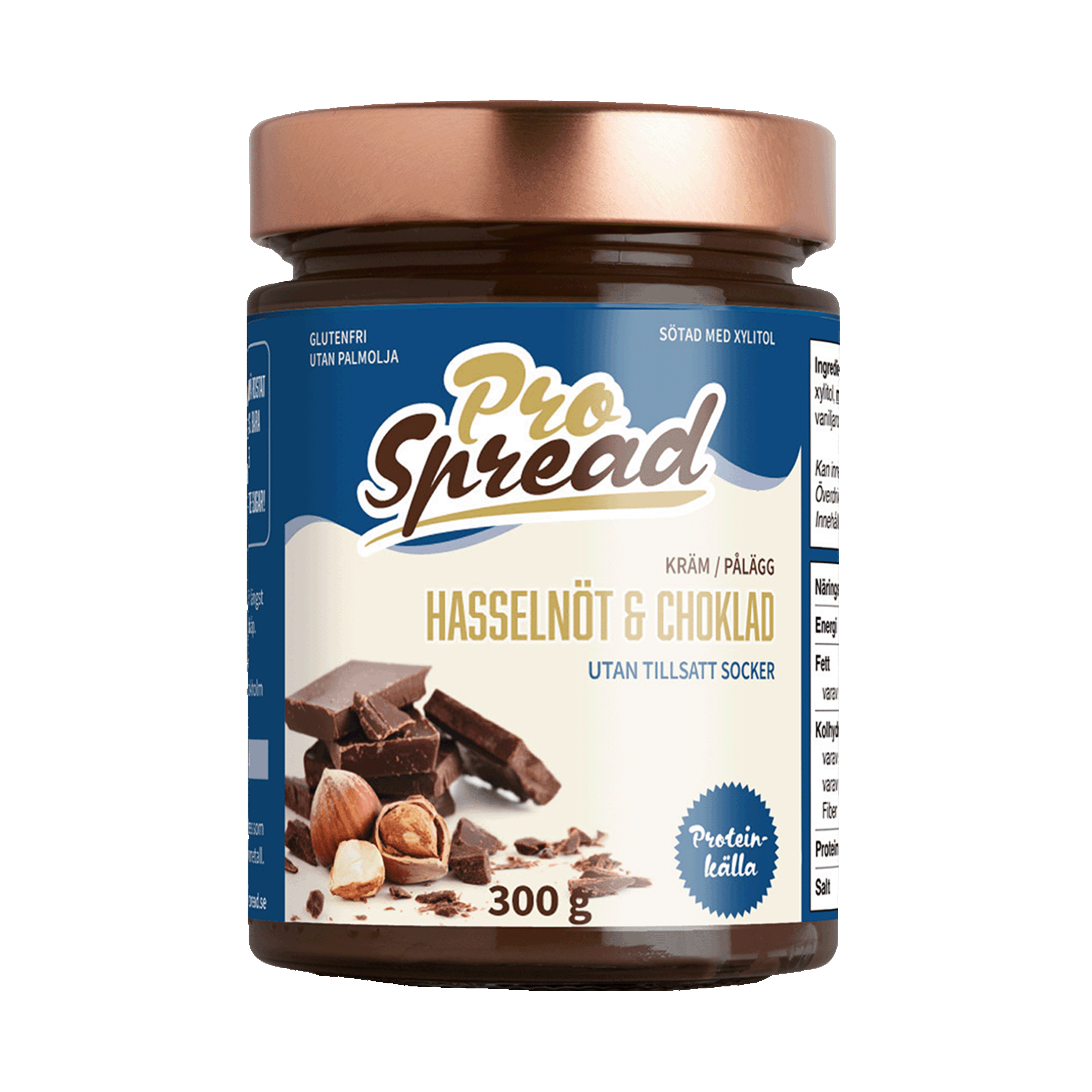 ProSpread Hasselnöt & Choklad 300 g