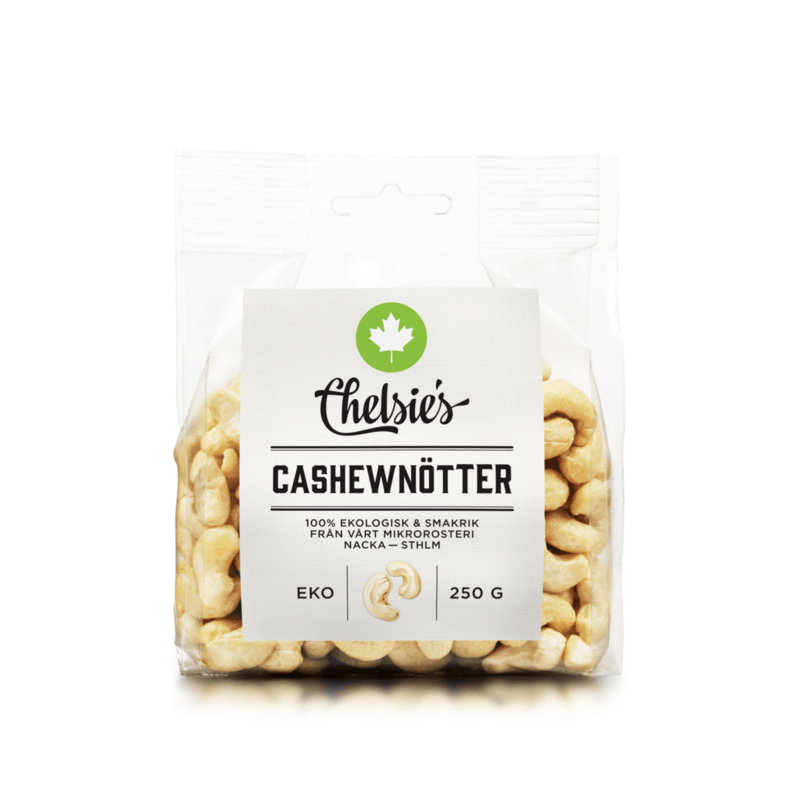 Chelsie's Cashewnötter 250 g