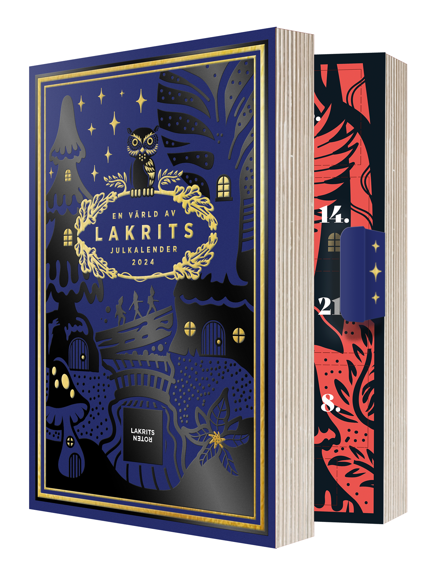 Lakritsrotens Adventskalender 24 luckor