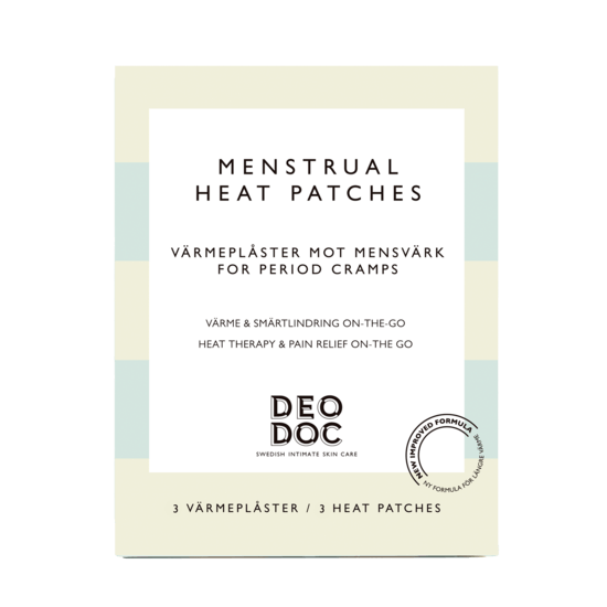 DeoDoc Värmeplåster vid menstruation