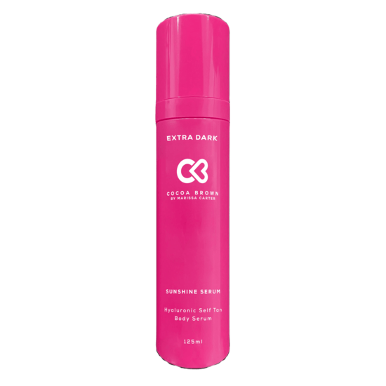 Cocoa Brown Sunshine Serum - Hyaluronic Self-Tan Body Serum in Extra Dark 120 ml