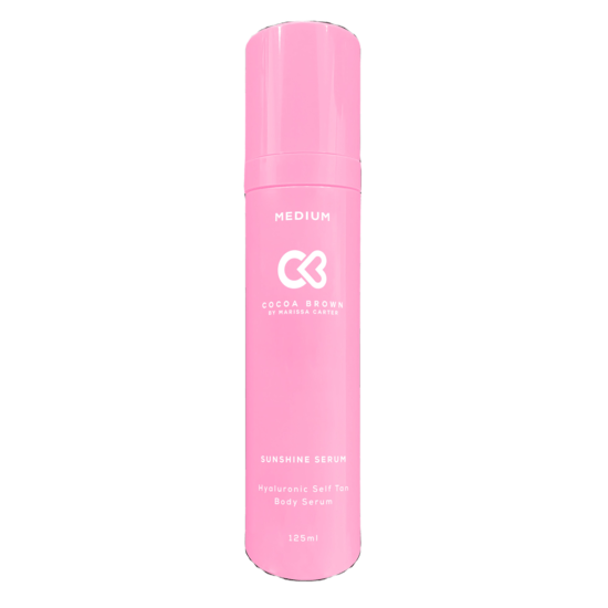 Cocoa Brown Sunshine Serum - Hyaluronic Self-Tan Body Serum in Medium 120 ml
