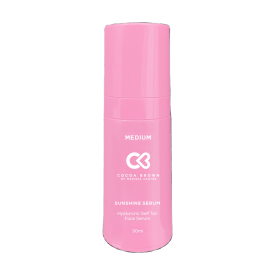 Cocoa Brown Sunshine Serum - Hyaluronic Self-Tan Face Serum in Medium 30 ml