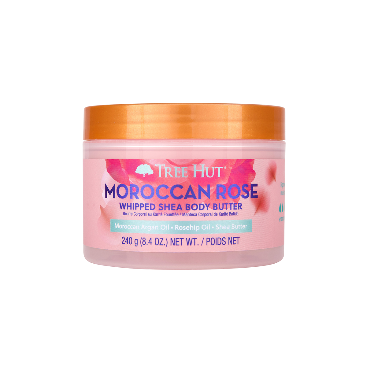 Tree Hut Whipped Body Butter Moroccan Rose 240 g