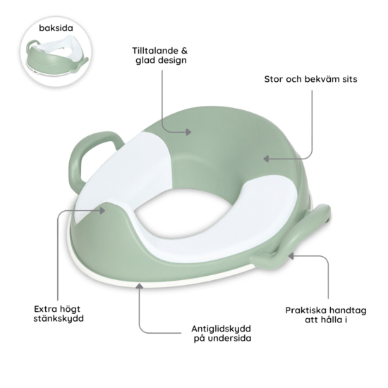 My Carry Potty Toalettsits Pastellgrön