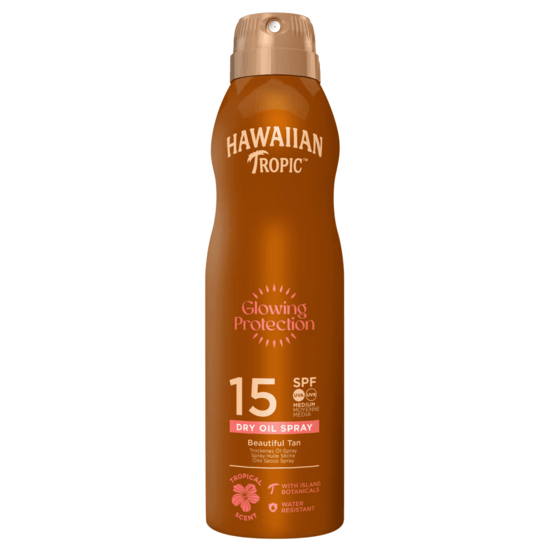 Hawaiian Tropic Dry Oil Argan C-Spray SPF15 180 ml