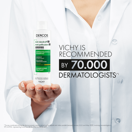 Vichy Dercos Anti-Dandruff Mjällschampo Torrt hår 200 ml